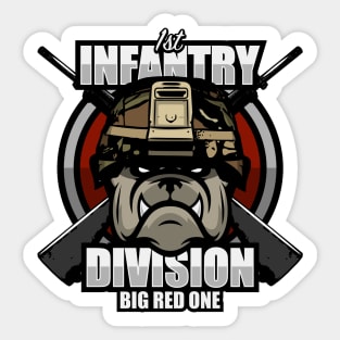 1st Infantry Division Sticker